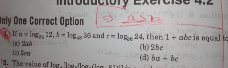 Question image for Please provide me detailed solution for this prob
